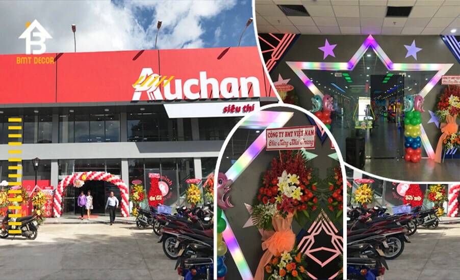 THIẾT KẾ VÀ THI CÔNG SIÊU THỊ AUCHAN