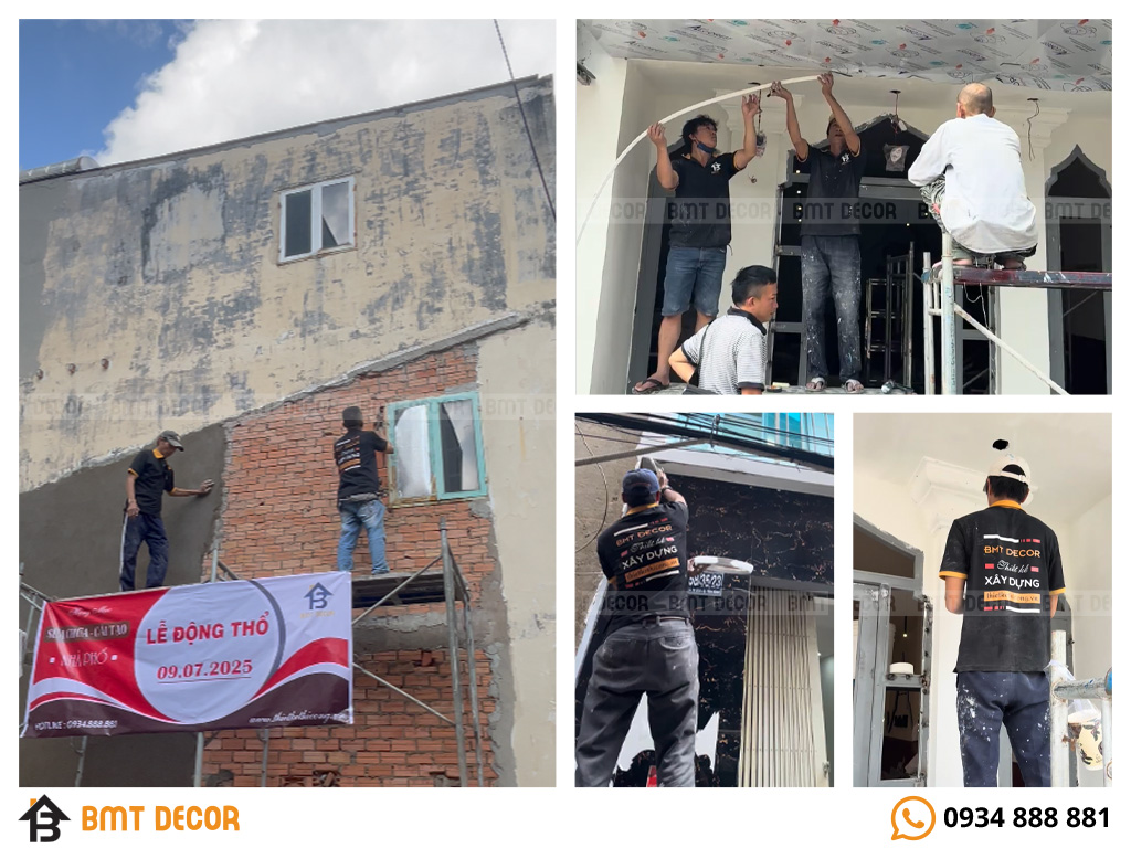 Đơn vị sửa nhà trọn gói uy tín, bảo hành lâu dài 