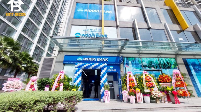 THIẾT KẾ THI CÔNG NỘI THẤT NGÂN HÀNG WOORI BANK